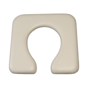 Cush'n Soft White Open Front Commode